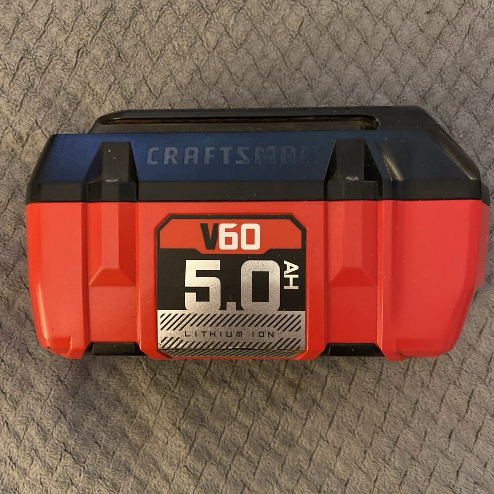 Craftsman CMCB6050 V60 5.0Ah 60V Lithium Ion Battery Pack *Untested* For Parts